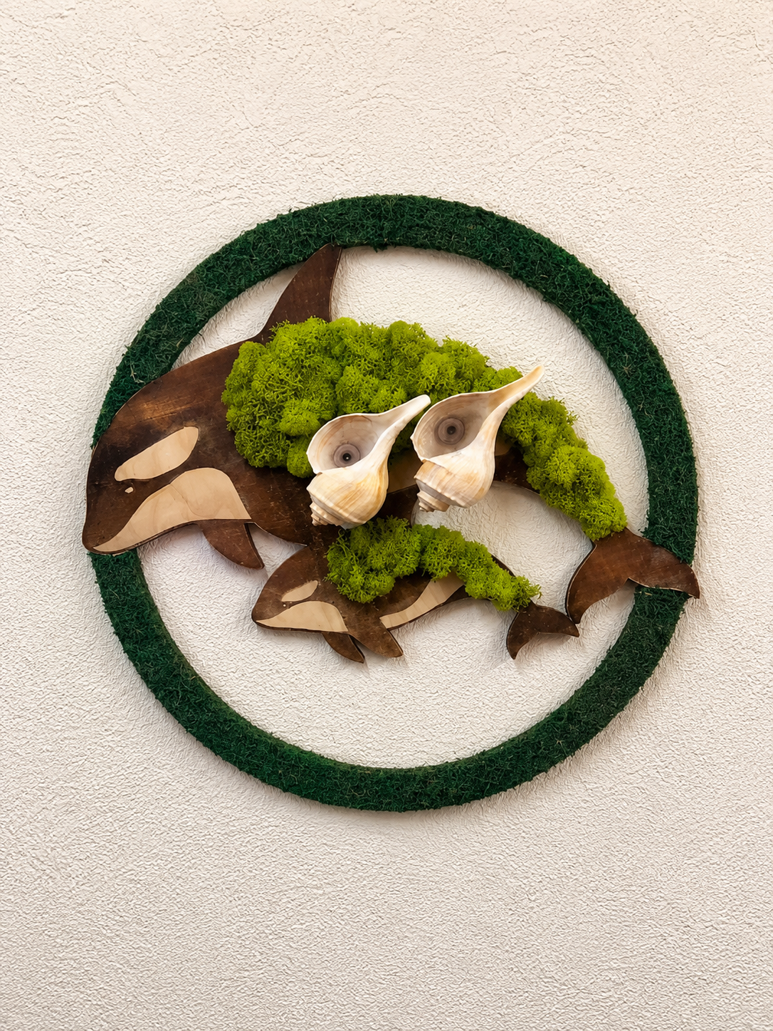 Mauna/Baby Collection — Orca’s Moss & 2 Shells