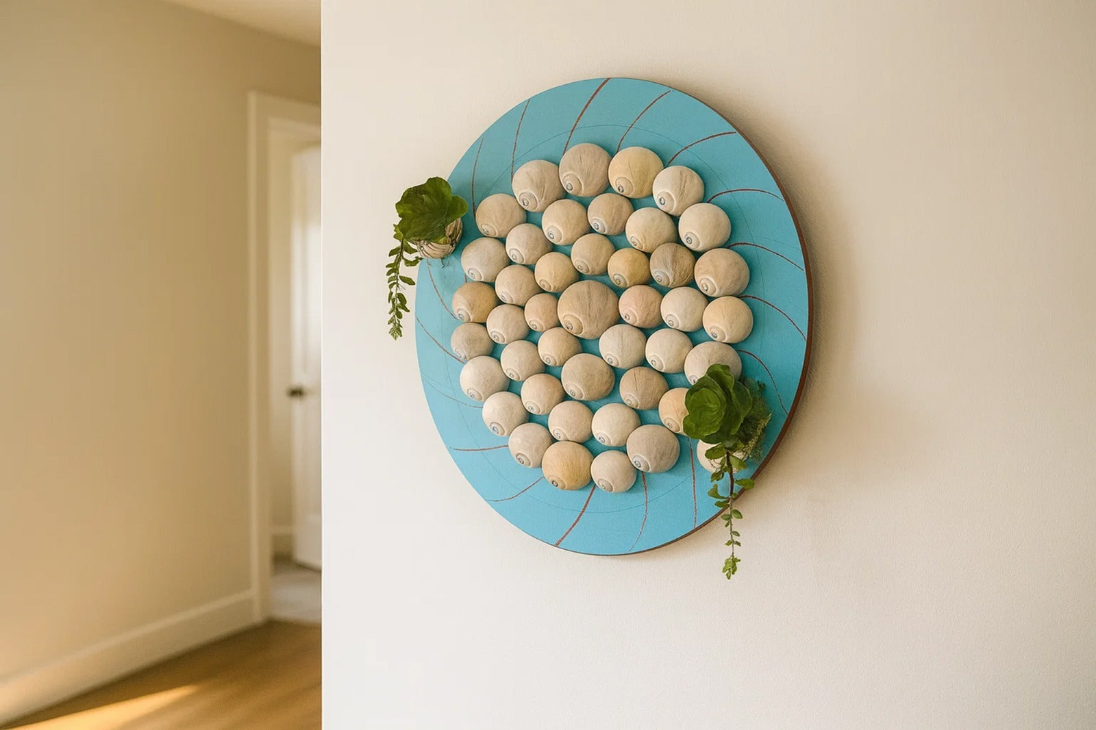 Tide Pattern Living Wall Art