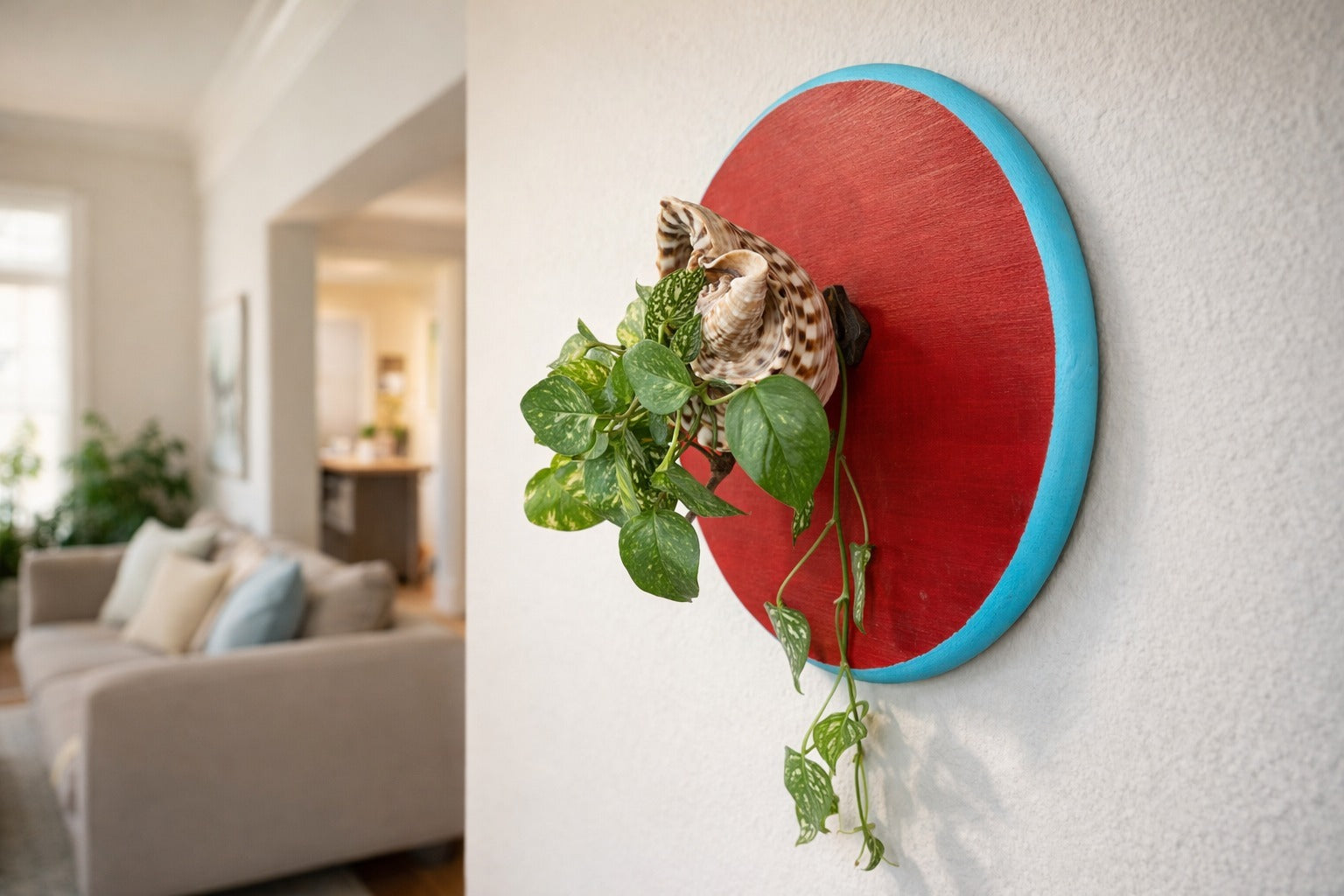 Coastal Bloom Wall Planter